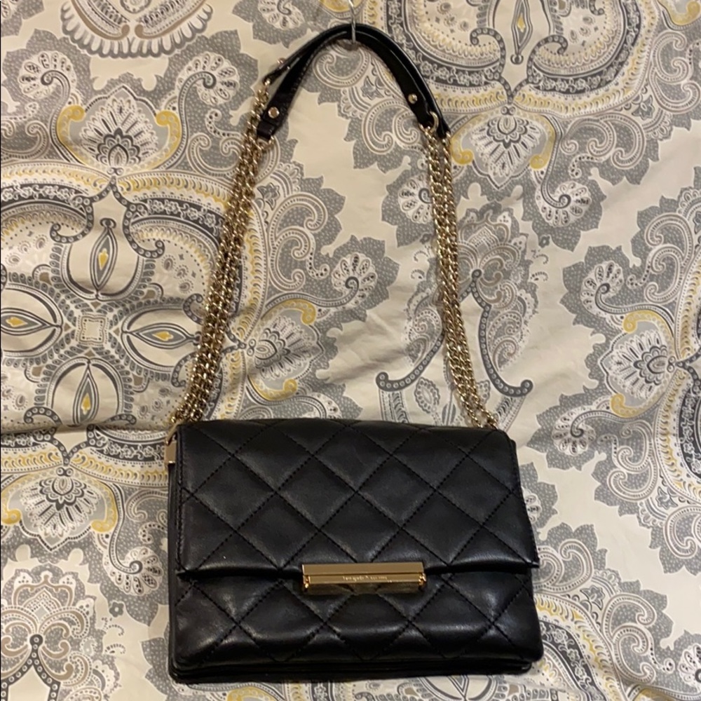 Kate Spade Crossbody Bag in Black Leather